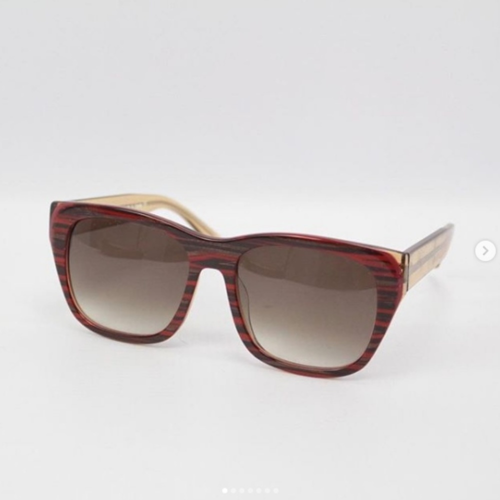 THIERRY LASRY Orange Brown Sunglasses #6749
